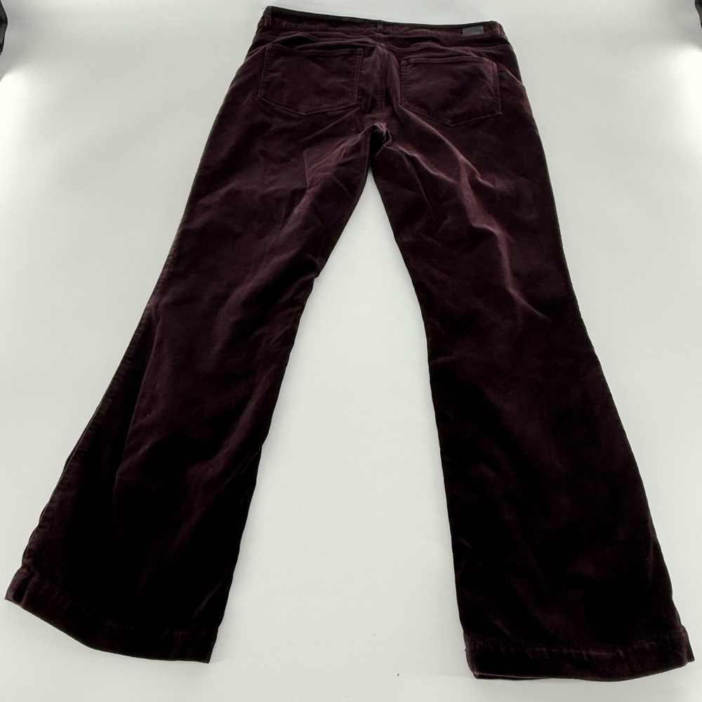 PAIGE Rich Plum Trousers - Picture 3 of 11
